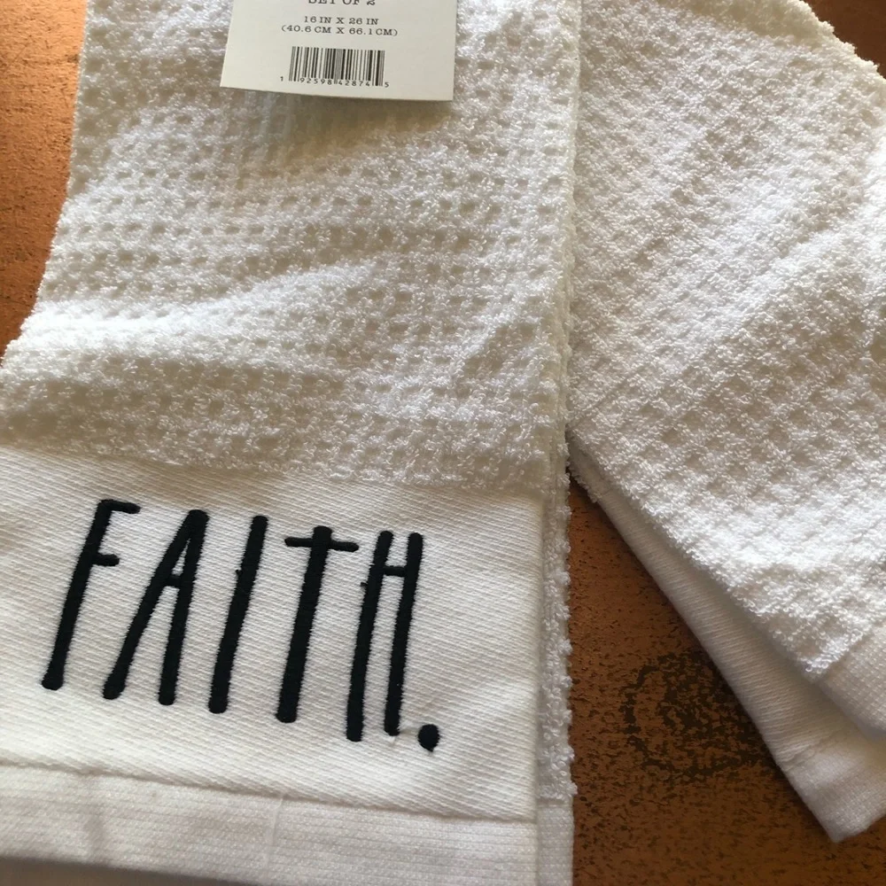 Rae Dunn kitchen towels